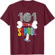 101st Days of School - 100th Day Class 101th Kids Teacher T-Shirt - T-Shirt | Maroon