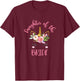 Unicorn Daughter of the Bride , Wedding Gift T-Shirt - T-Shirt | Maroon