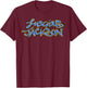 Luscious Jackson shirts original artwork graffiti T-Shirt - T-Shirt | Maroon