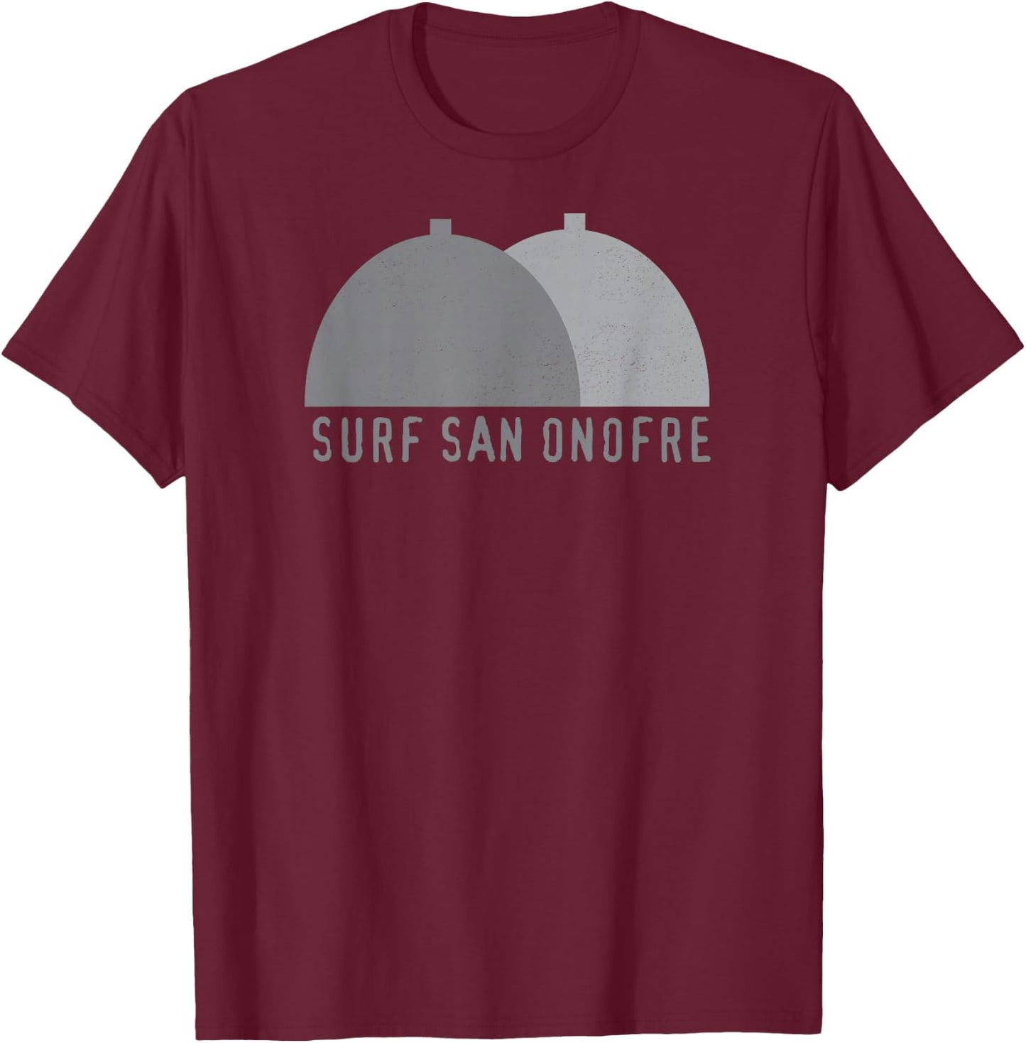 Surf San Onofre Shirt Vintage Surfing T-Shirt - T-Shirt | Maroon