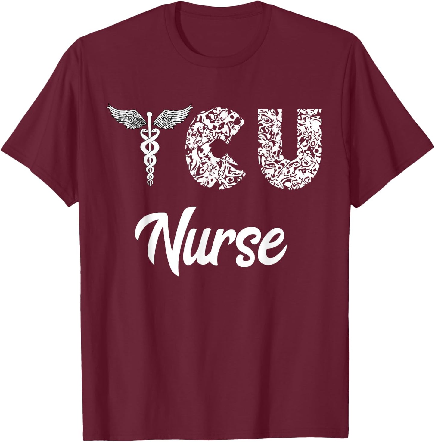 ICU Nurse Neonatal Intensive Care Unit Scrub Neonatologist T-Shirt - T-Shirt | Maroon