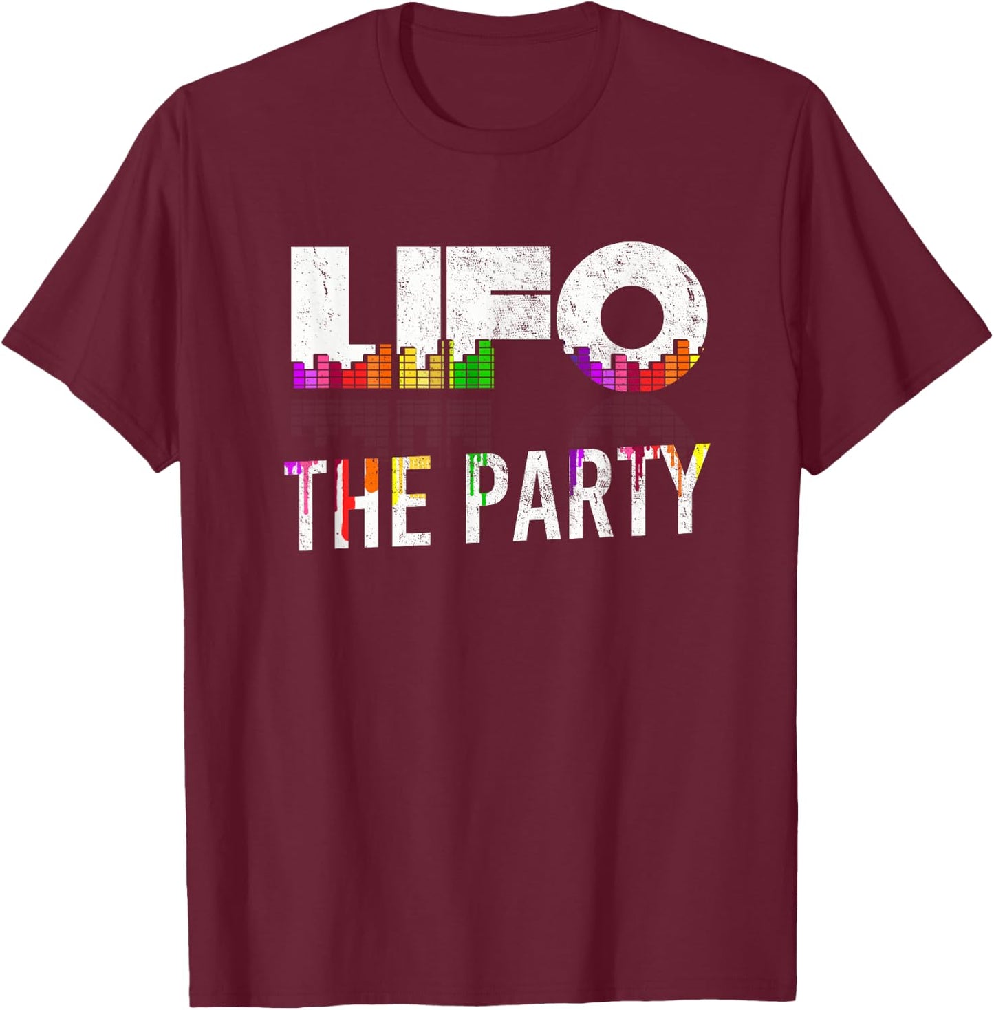 Funny LIFO the Party CPA Accounting Major T Shirt T-Shirt - T-Shirt | Maroon