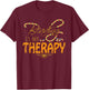 Bead Therapy Beadery Beading Tool Custom Jewellery Maker T-Shirt - T-Shirt | Maroon
