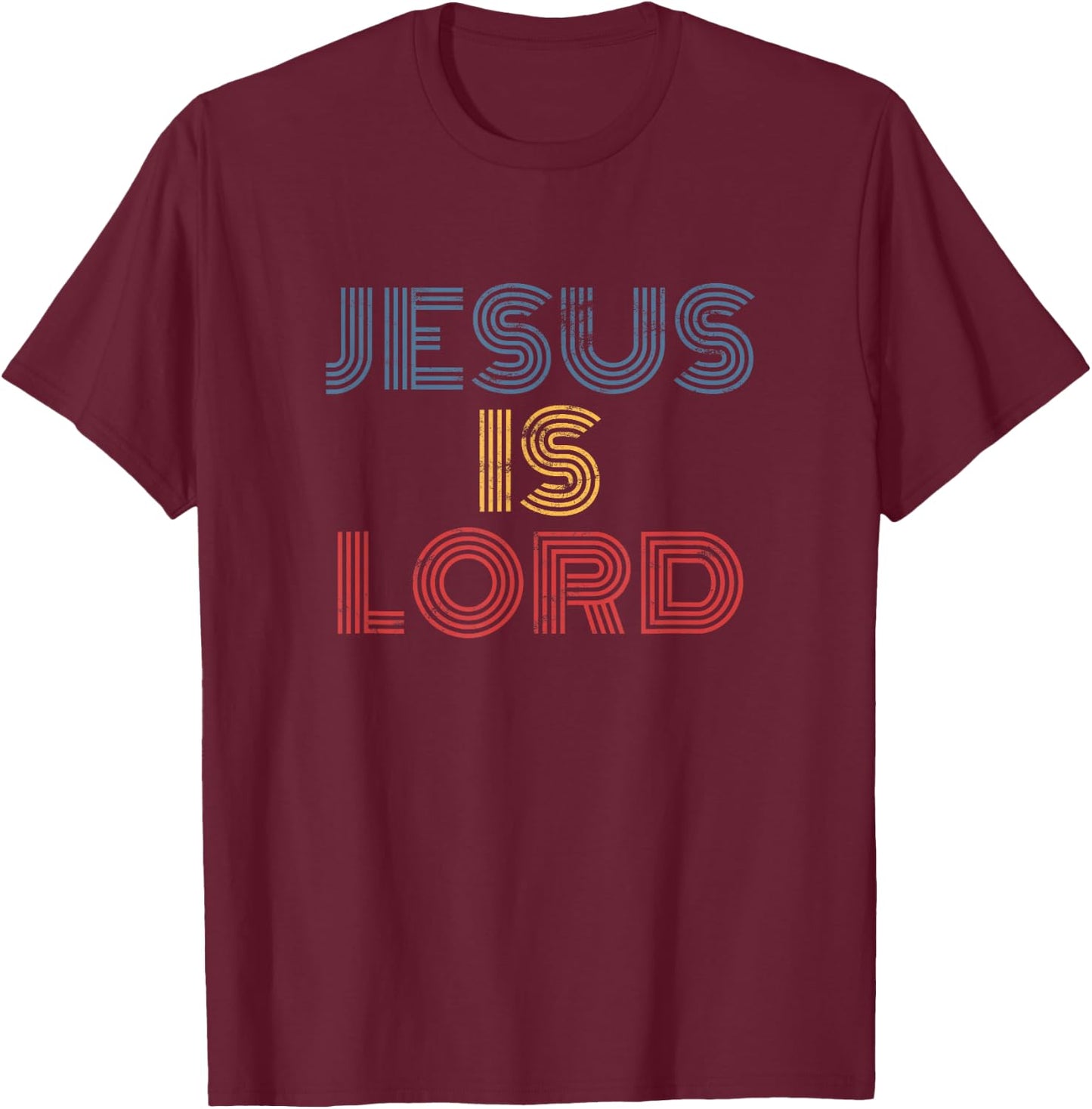 Tell Everyone About Jesus Christ Jesus Is Lord Cool Christian Worship T-Shirt - T-Shirt | Maroon