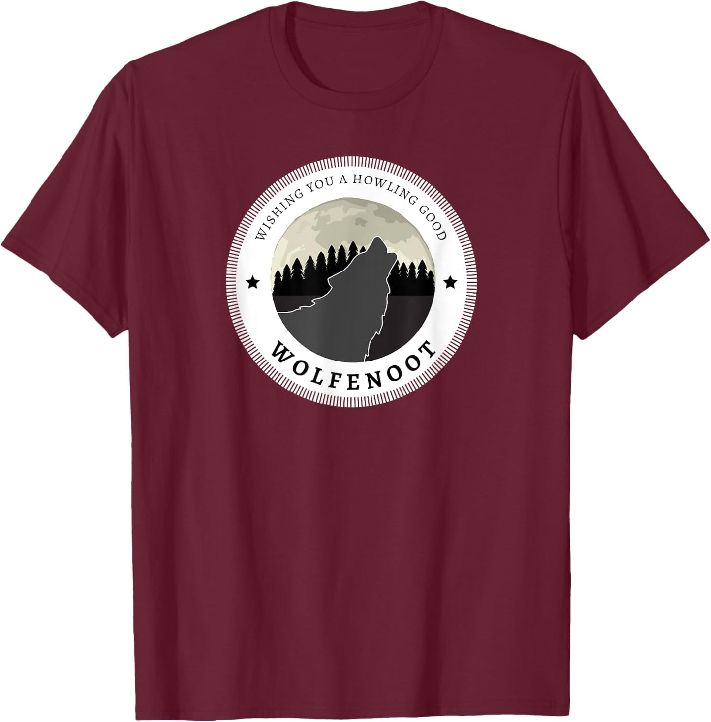 Wolfenoot Shirt Spirit of the Wolf Shirt Gift T-Shirt - T-Shirt | Maroon