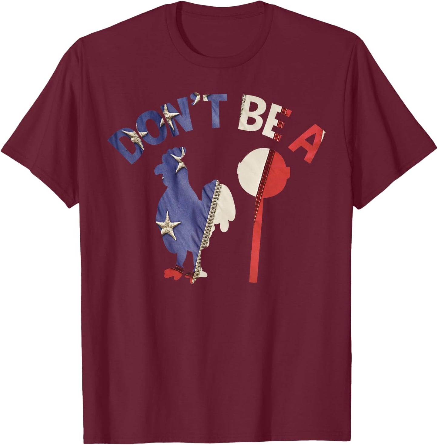 Dont Be A Cock Sucker Funny Gym Workout Fitness Lifter Gift T-Shirt - T-Shirt | Maroon