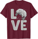 Funny Manatee Design Women Kids Dugong Manatee Lover T-Shirt - T-Shirt | Maroon