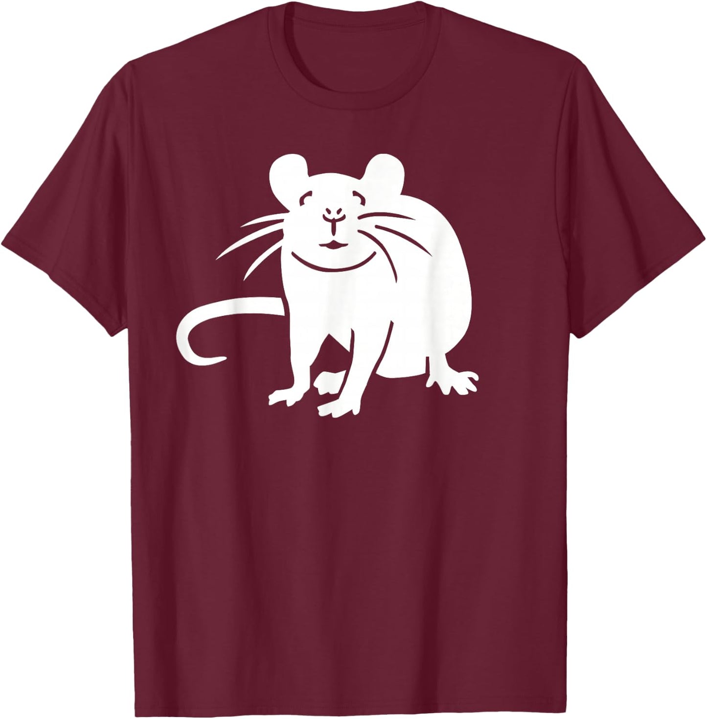 Rat T-Shirt - T-Shirt | Maroon