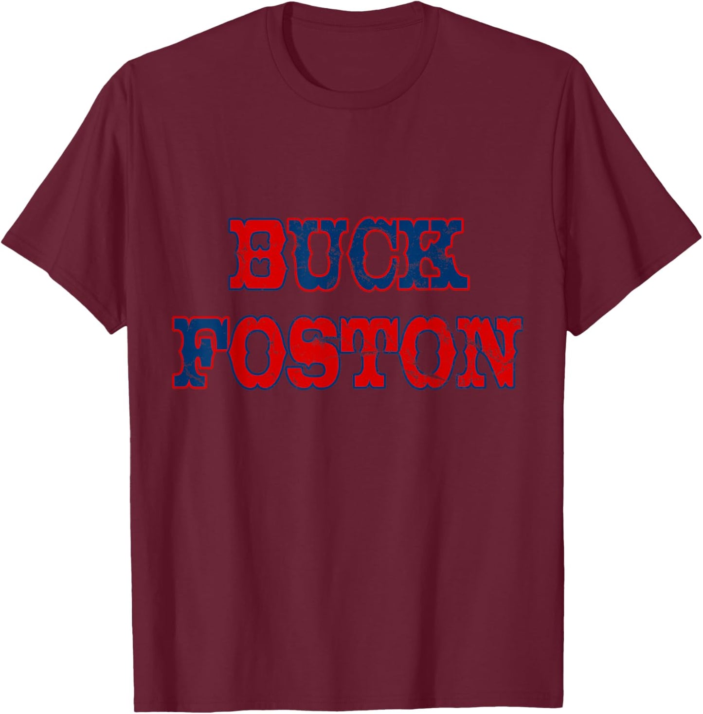 Buck Foston T-Shirt - T-Shirt | Maroon