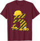 5th Birthday Digger I 5 Years Builder Excavator Gift T-Shirt - T-Shirt | Maroon