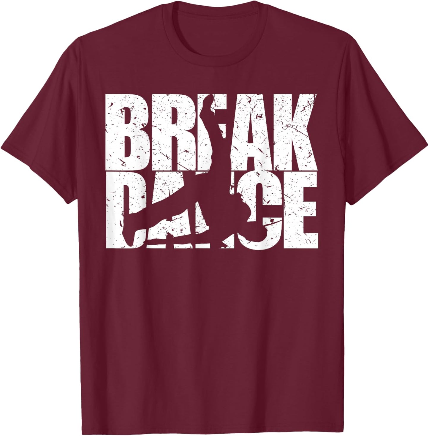 Break Dance Hip Hop Retro Windmill gift kids bboy bgirl T-Shirt - T-Shirt | Maroon