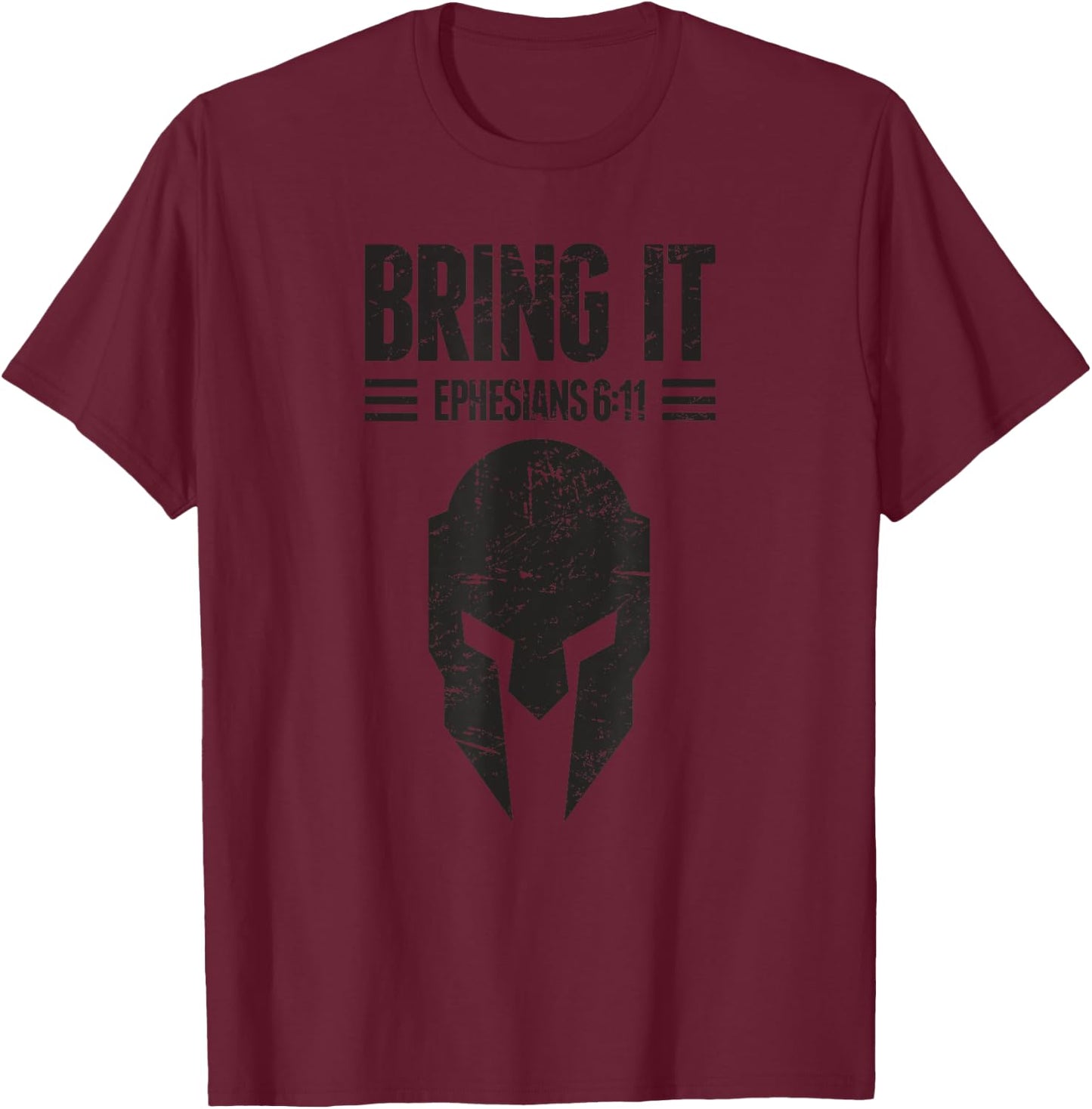 Cool Armor Of God / Ephesians 6:11 Christianity T-Shirt - T-Shirt | Maroon