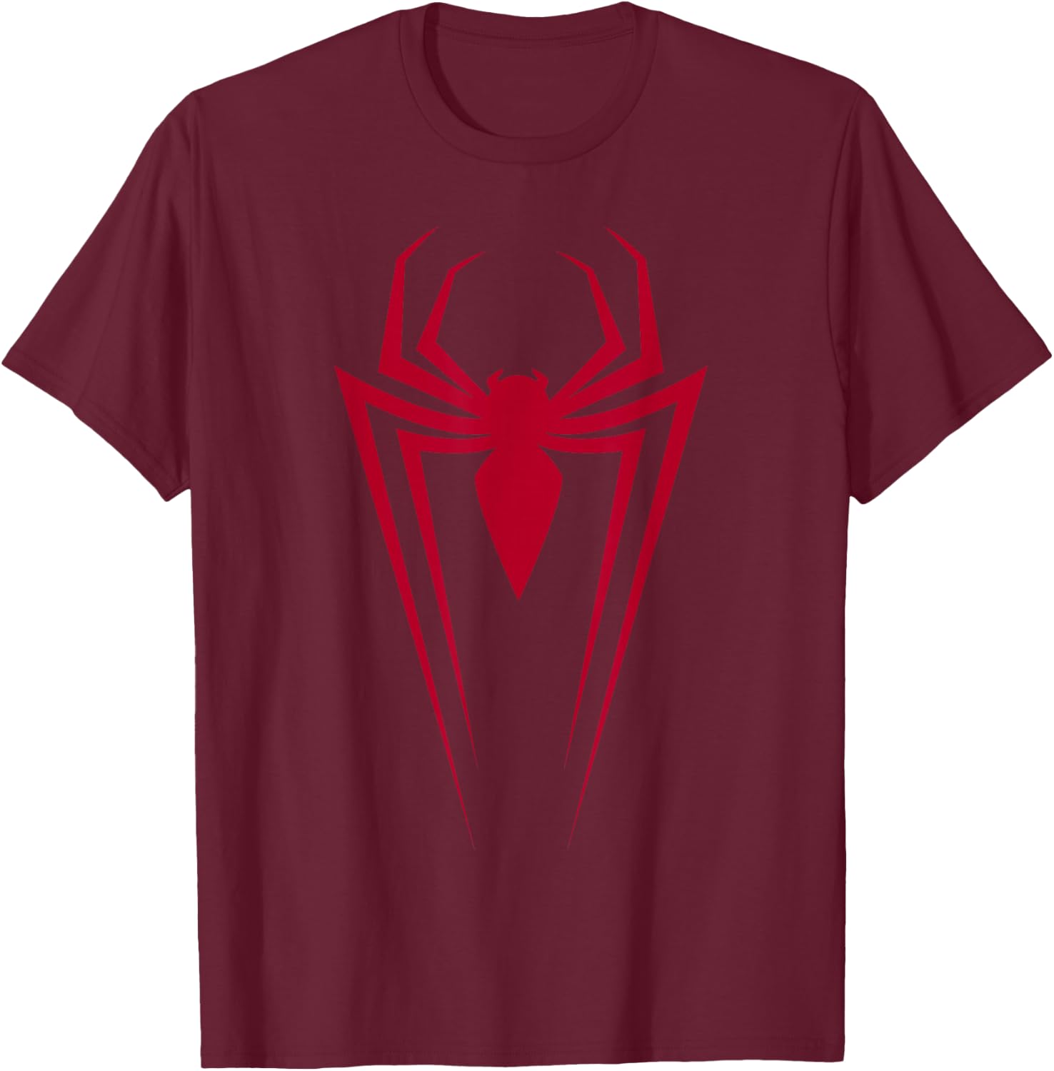 Marvel Spider-Man Spider Icon C1 T-Shirt - T-Shirt | Maroon