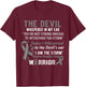 I am the Storm Borderline Personality Disorder Warrior T-Shirt - T-Shirt | Maroon