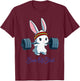 Buns Of Steel Fitness Rabbit Bunny Lover Gym Workout T-Shirt - T-Shirt | Maroon