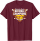 Texas Longhorns National Champs 2026 Softball Back to Back T-Shirt - T-Shirt | Maroon