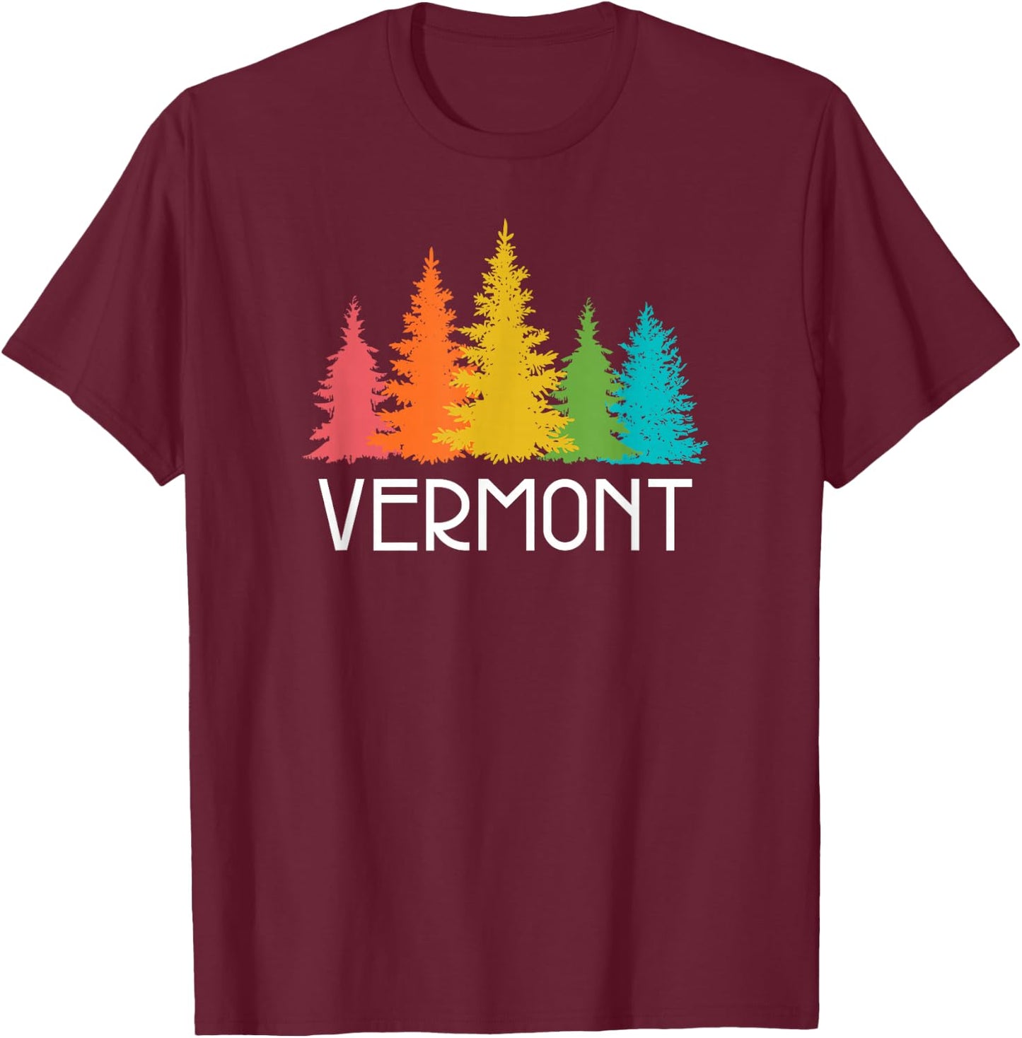 Vermont T-Shirt - T-Shirt | Maroon