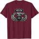 Relaxed Lifestyle Products 82nd Airborne Recon (Back) T-Shirt - T-Shirt | Maroon