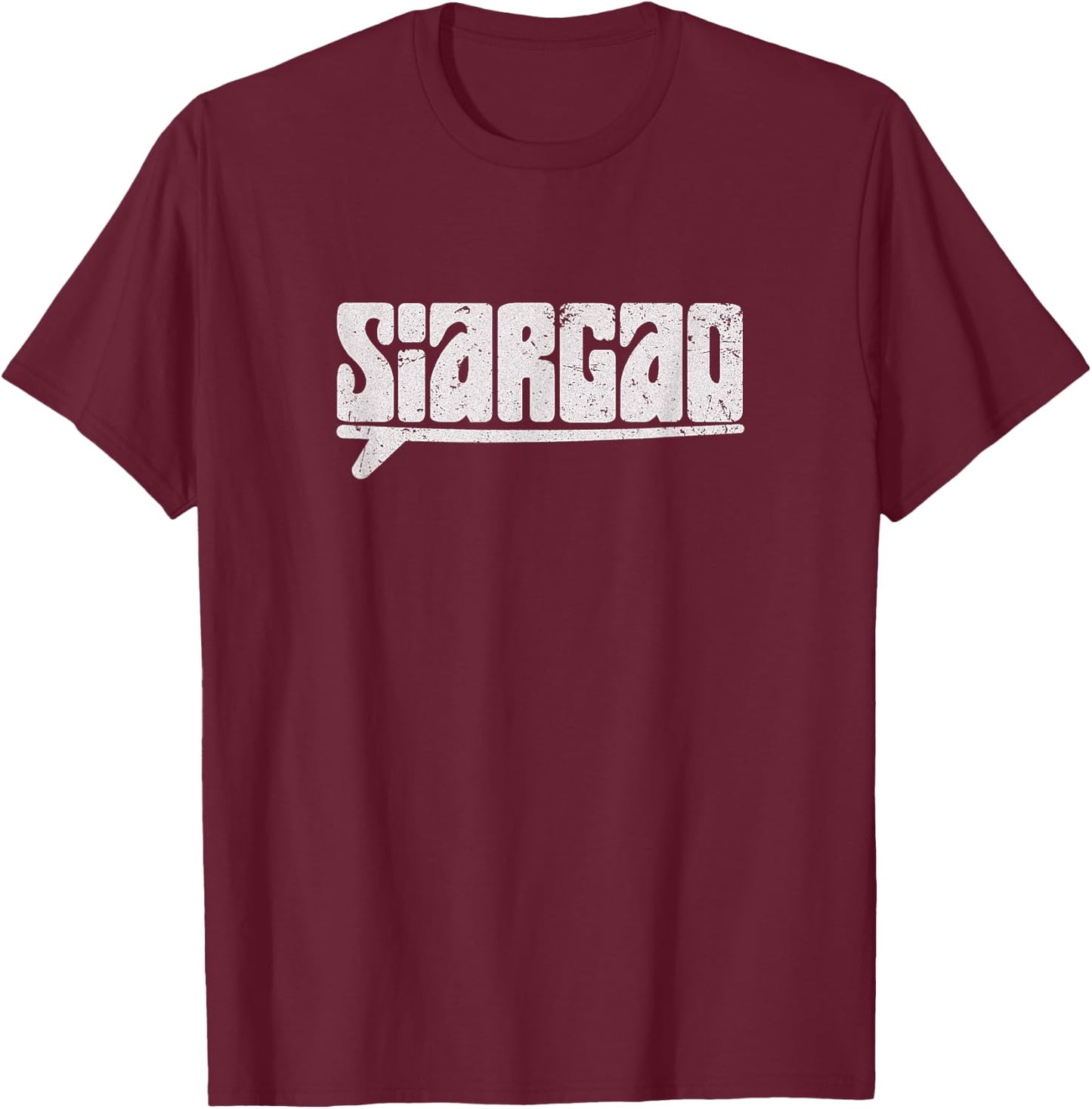 Siargao Surf Surfing Philippines T-Shirt - T-Shirt | Maroon