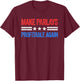 Make Parlays Profitable Again Funny Gambling Sports Betting T-Shirt - T-Shirt | Maroon