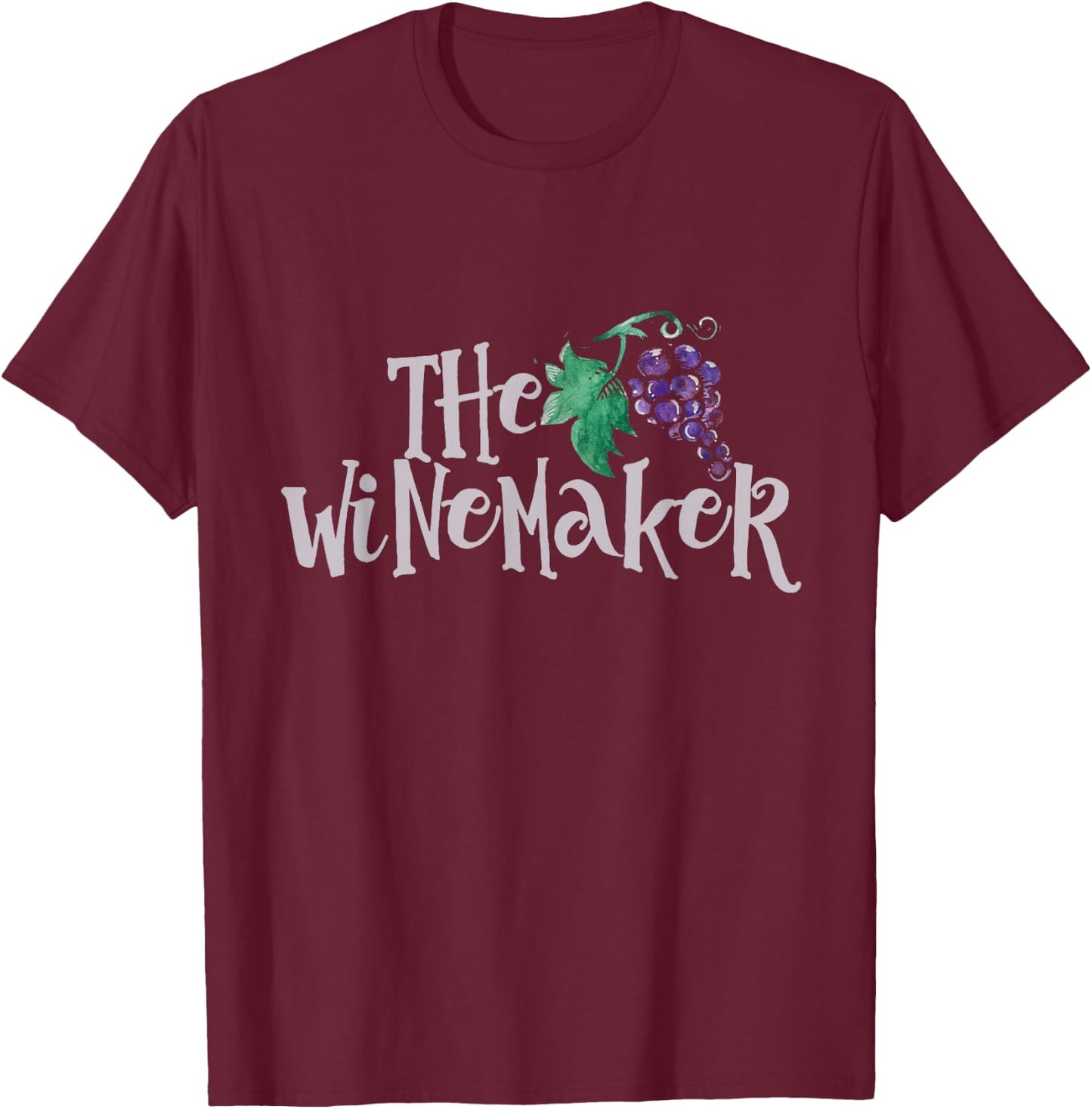 The Winemaker winemaking Shirt Wine Maker T-Shirt - T-Shirt | Maroon