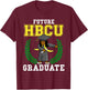 Future HBCU Graduation Shirt Black College Flossing Girl T-Shirt - T-Shirt | Maroon