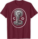 Demiurge Chnoubis Abraxas Symbol T-Shirt - T-Shirt | Maroon
