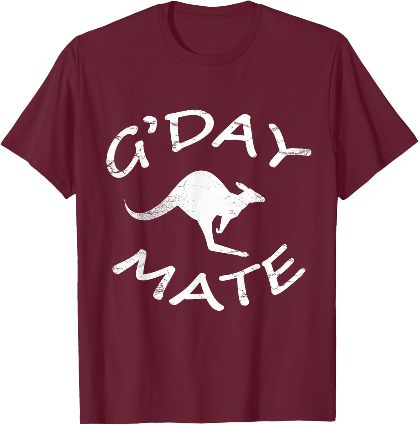 G'Day Mate Australian / Australia - Land down Under T-Shirt - T-Shirt | Maroon