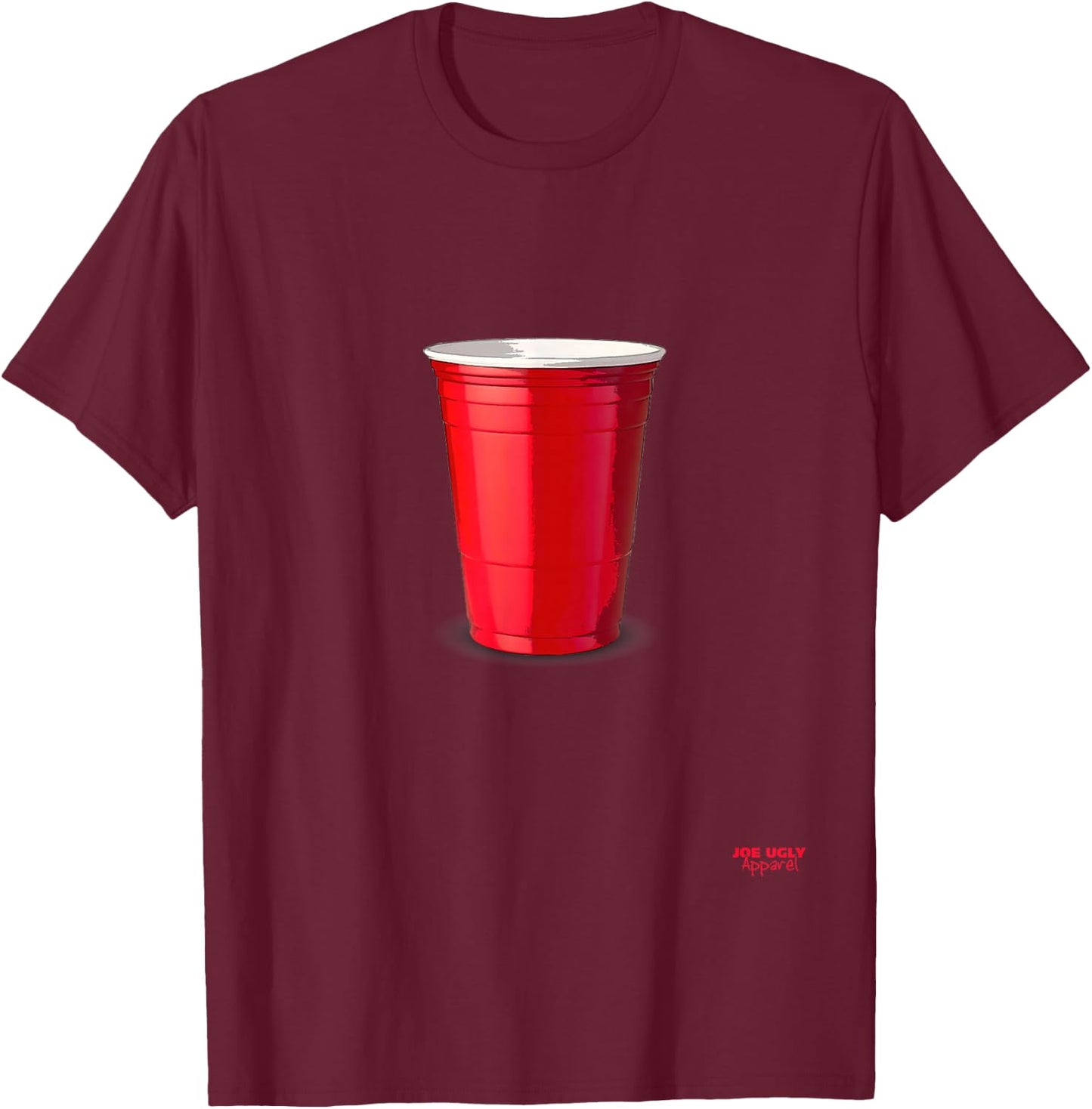 Red Party Cup T-Shirt - T-Shirt | Maroon