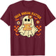 Your Words Matter SLP Speech Therapist Halloween Ghost T-Shirt - T-Shirt | Maroon