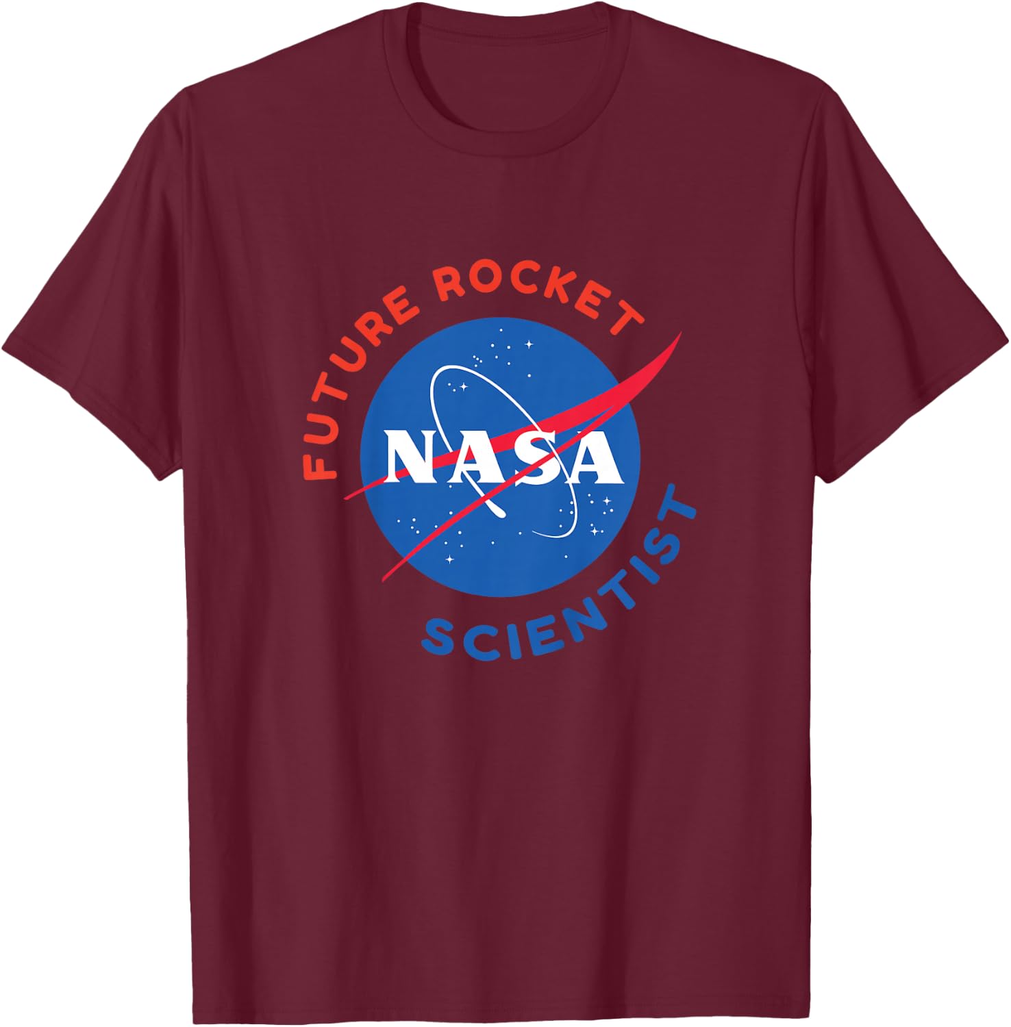 Kids Future Rocket Scientist NASA STEM Youth T-Shirt - T-Shirt | Maroon