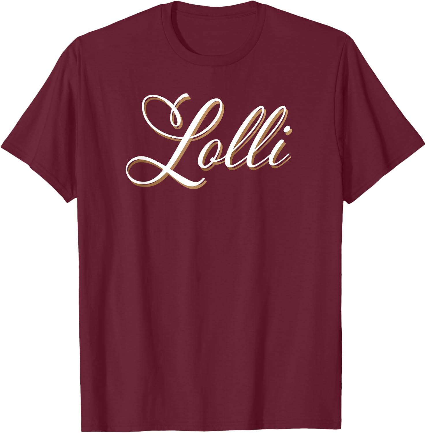 Lolli Cool Grandmother Grandma Nana Shirt T-Shirt - T-Shirt | Maroon
