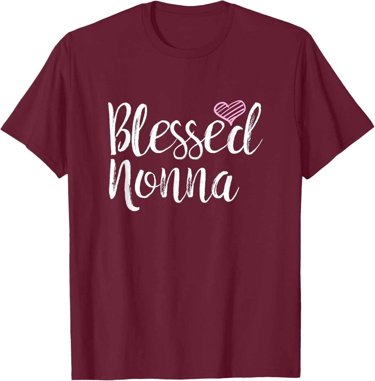 Blessed Nonna T-Shirt - T-Shirt | Maroon