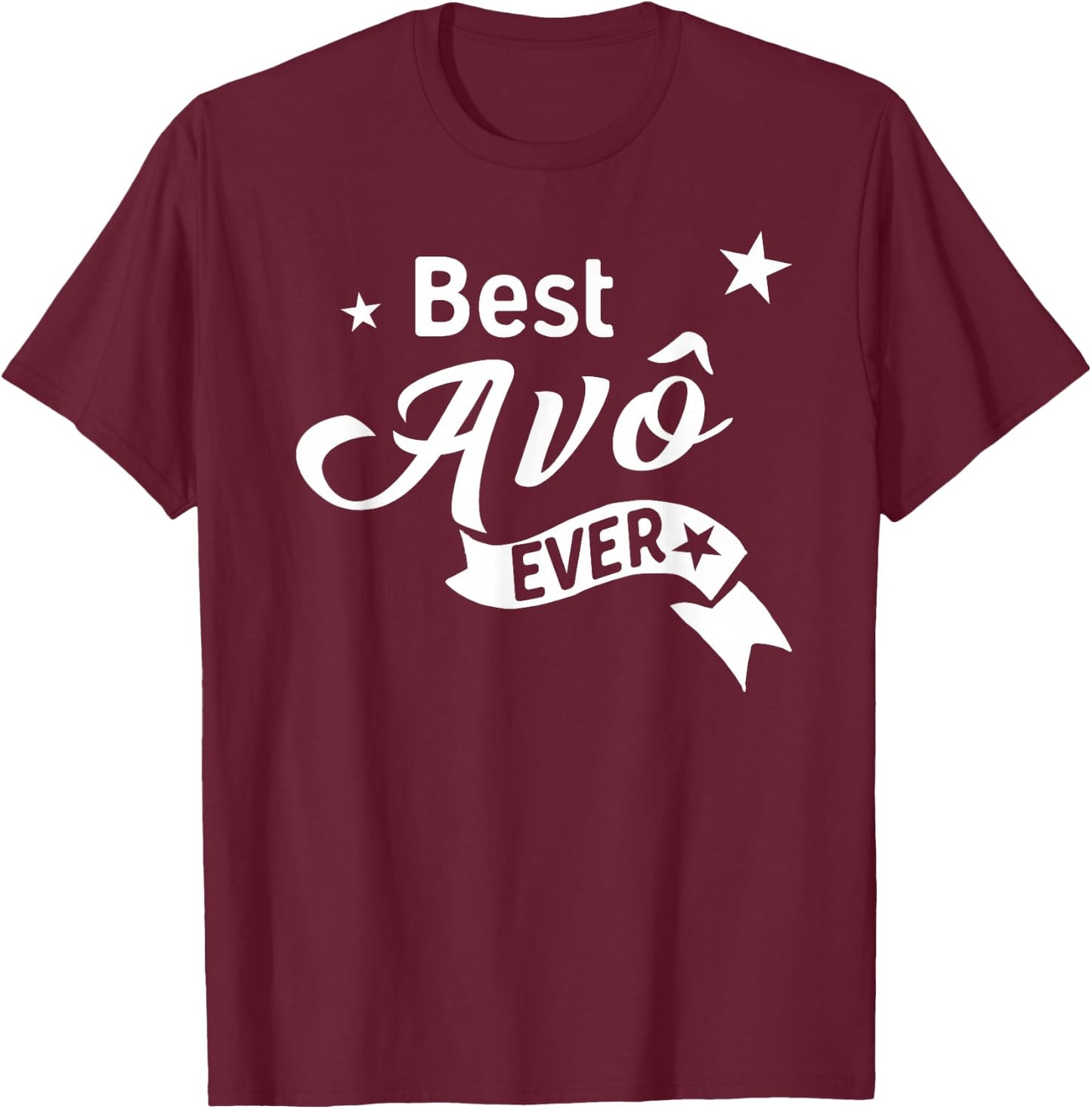 Best Avo Ever Shirt - Portuguese Grandpa T Shirt T-Shirt - T-Shirt | Maroon