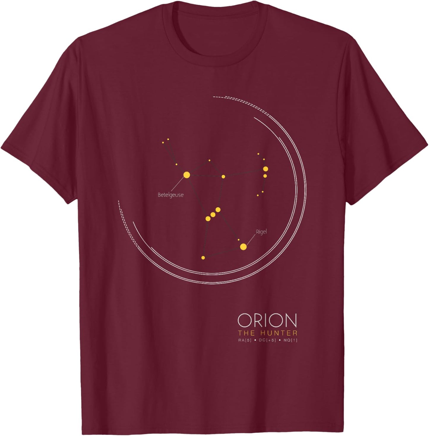 Orion - The Hunter - Constellation for science nerds T-Shirt - T-Shirt | Maroon