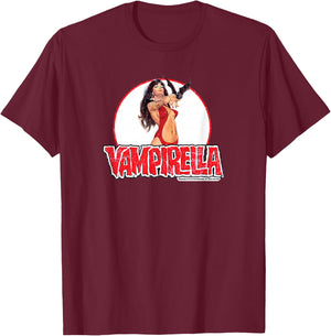 Vampirella 'Classic Art' T-Shirt - T-Shirt | Maroon