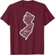 Red for Ed Shirts NJ New Jersey RedForEd Gift T-Shirt - T-Shirt | Maroon