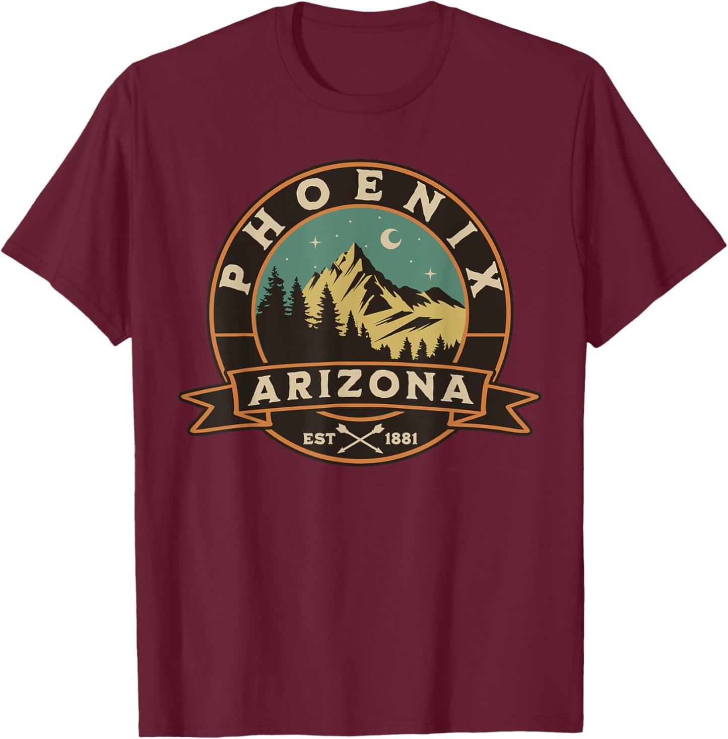 Phoenix T-Shirt - T-Shirt | Maroon