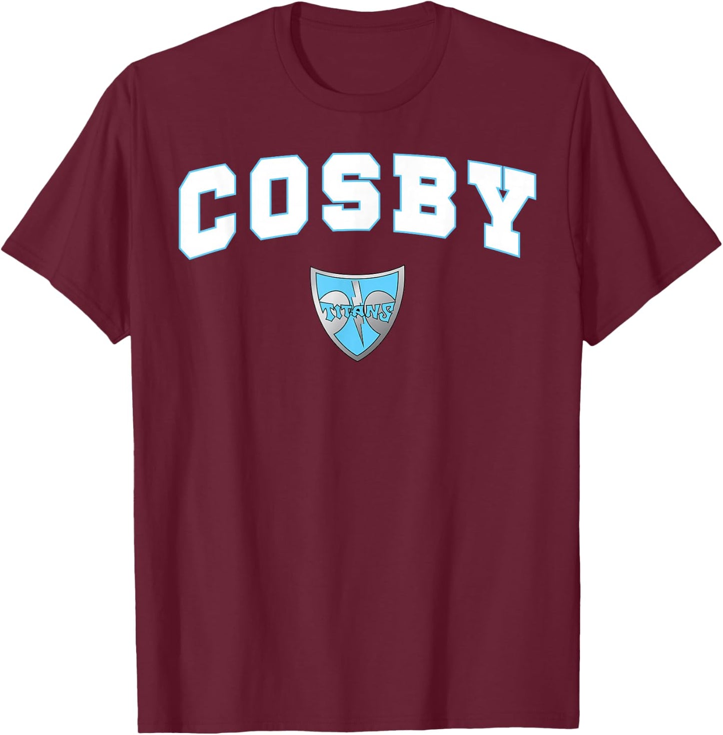 Cosby High School Titans C2 T-Shirt - T-Shirt | Maroon