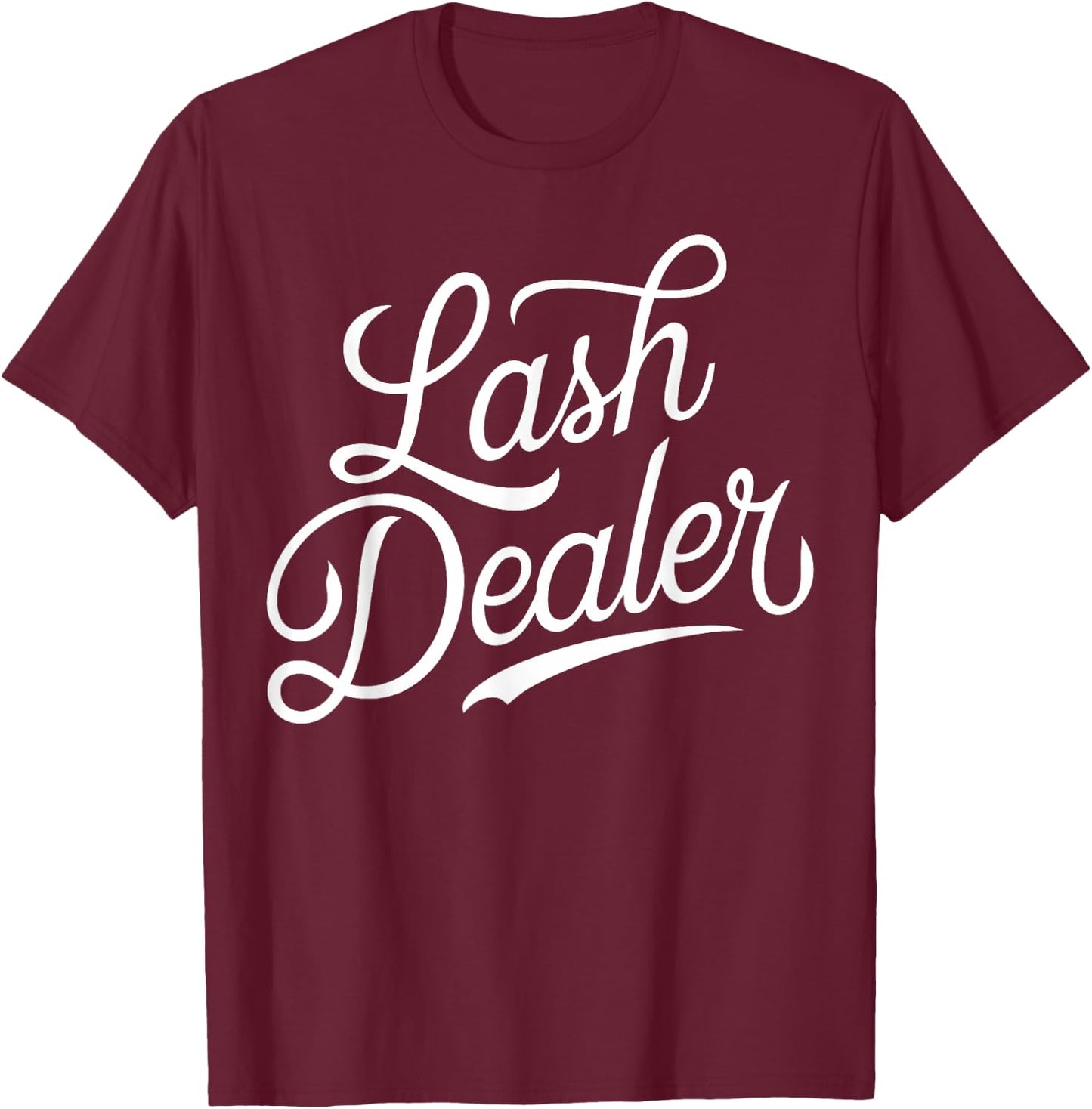 Funny Lash Technician T-Shirt - T-Shirt | Maroon