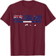 New Zealand Flag T-Shirt - T-Shirt | Maroon