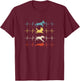 Flyball Dog Sport Flyball Heartbeat T-Shirt - T-Shirt | Maroon