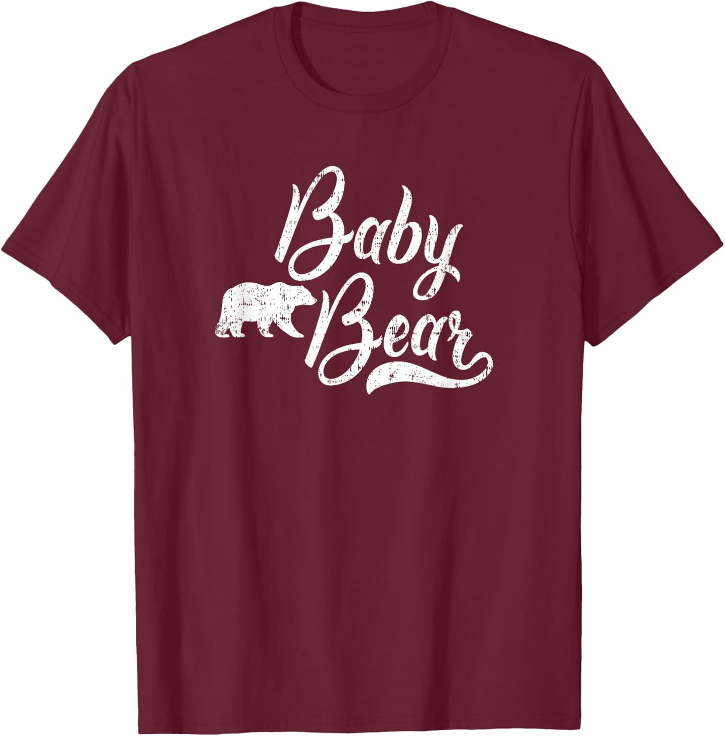 Baby Bear Cute Dating Gifts T-Shirt - T-Shirt | Maroon