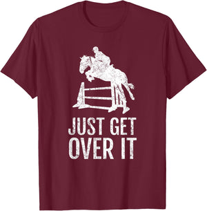 Equestrian Horse Show , Teens, Girls, Men T-Shirt - T-Shirt | Maroon