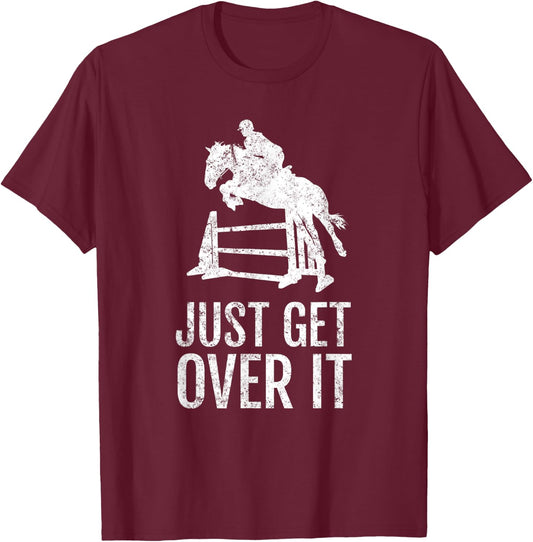 Equestrian Horse Show , Teens, Girls, Men T-Shirt - T-Shirt | Maroon