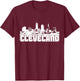 PREMIUM OHIO Cleveland Home State T-Shirt - T-Shirt | Maroon