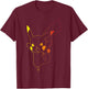 Pokémon - Pikachu Ombre T-Shirt - T-Shirt | Maroon