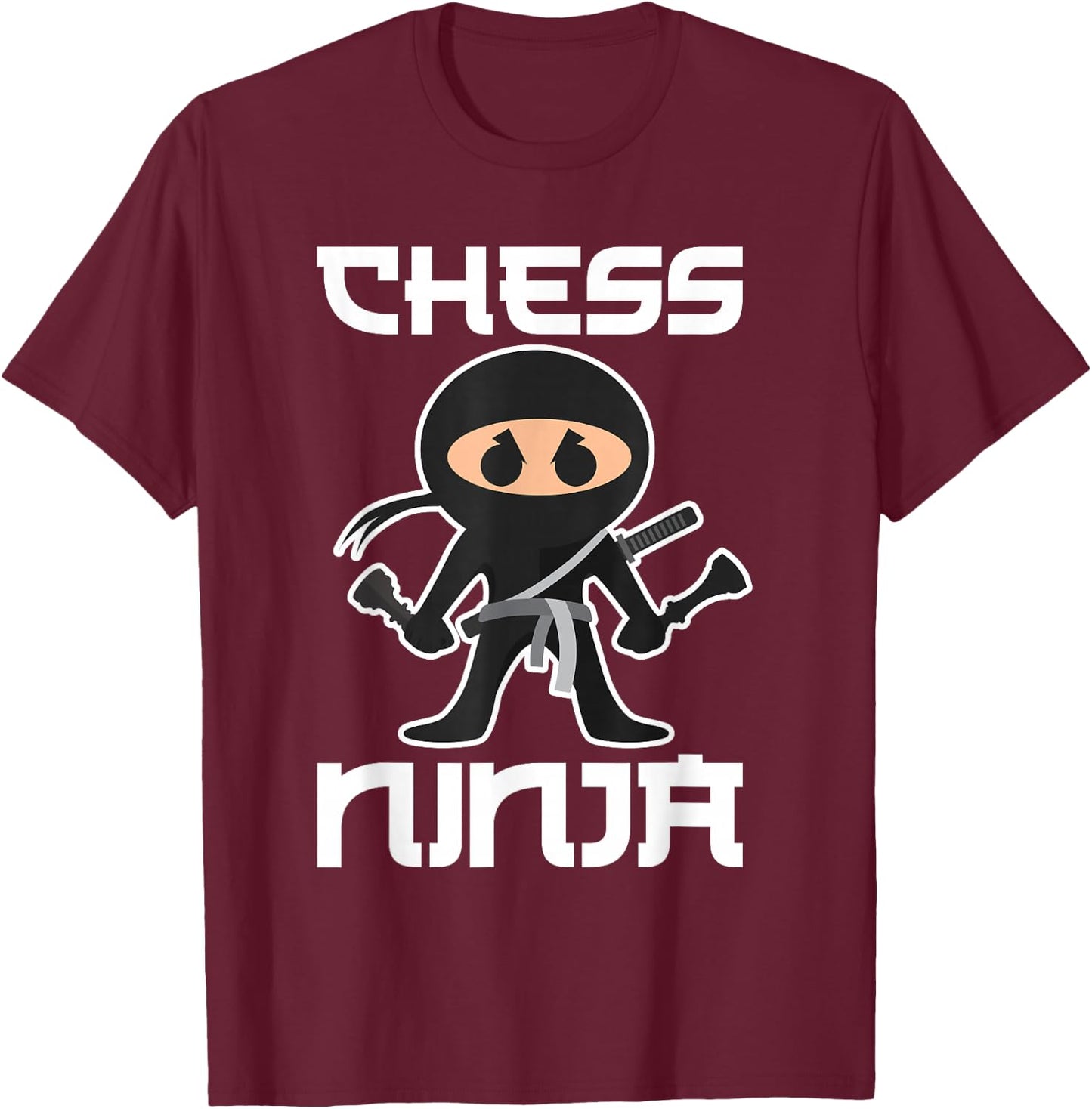 Unique Chess Novelty Boys Chess Lover Chess Player T-Shirt - T-Shirt | Maroon