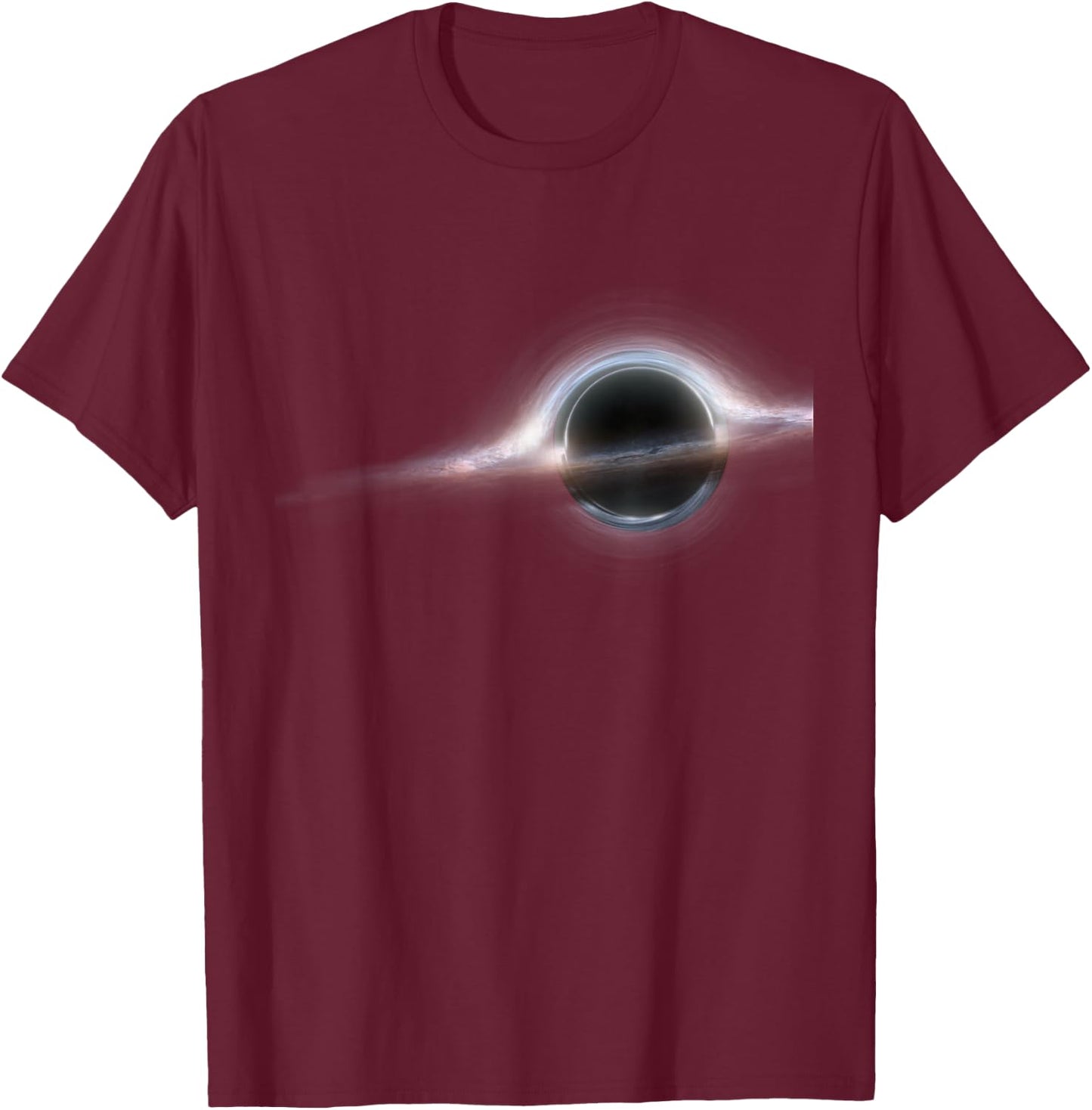Black Hole T-Shirt - T-Shirt | Maroon
