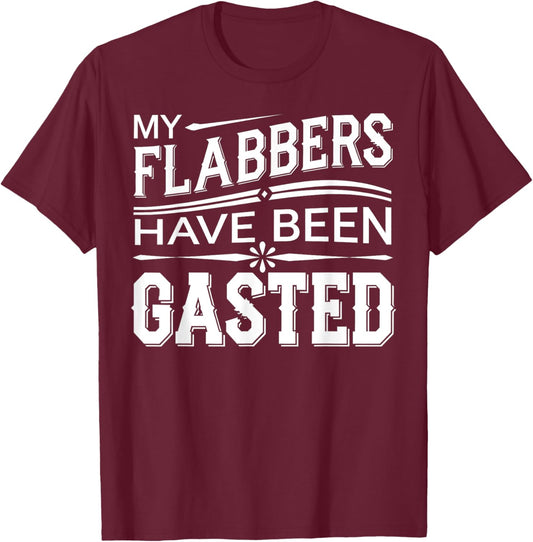 Flabbergasted Funny Sarcastic Gastric Bypass Surgery Gift T-Shirt - T-Shirt | Maroon